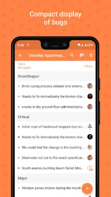 Zoho BugTracker android App screenshot 22